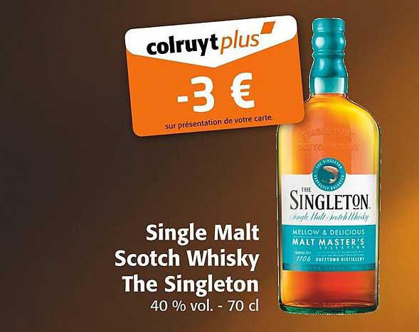 Single Malt Scotch Whisky The Singleton