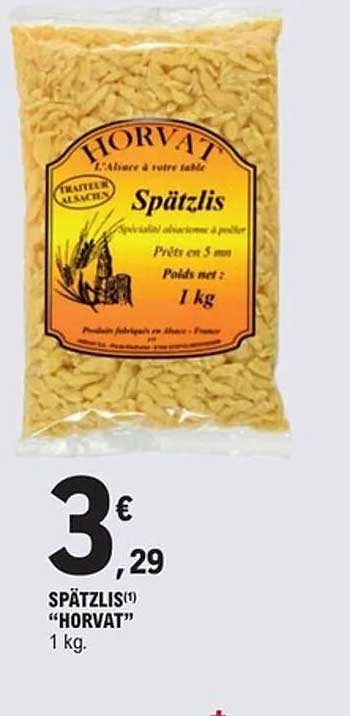 SPÄTZLIS "HORVAT" 1 kg