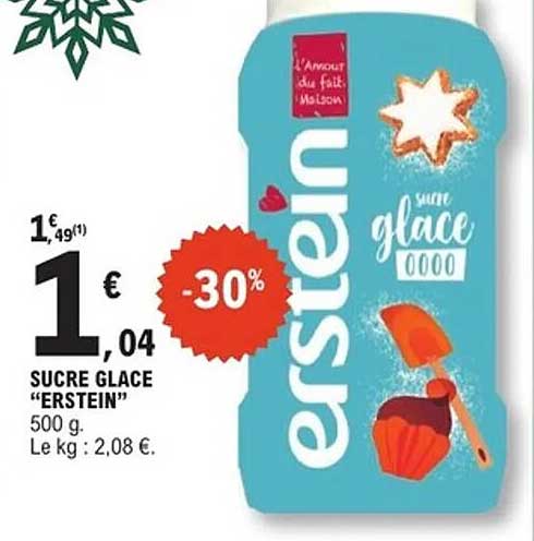 SUCRE GLACE “ERSTEIN”