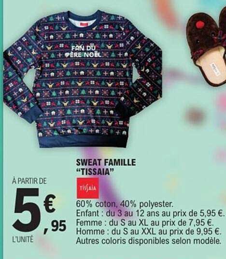 SWEAT FAMILLE "TISSAIA"