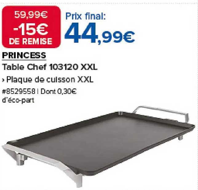 Table Chef 103120 XXL