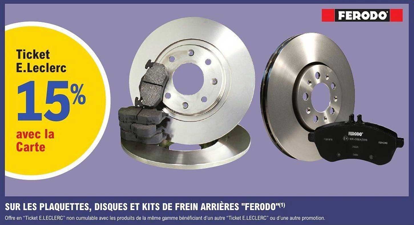 Ticket E.Leclerc 15% avec la Carte