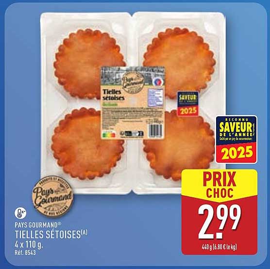 Tielle Sètoise 4 x 110 g