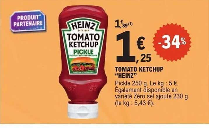 TOMATO KETCHUP "HEINZ"