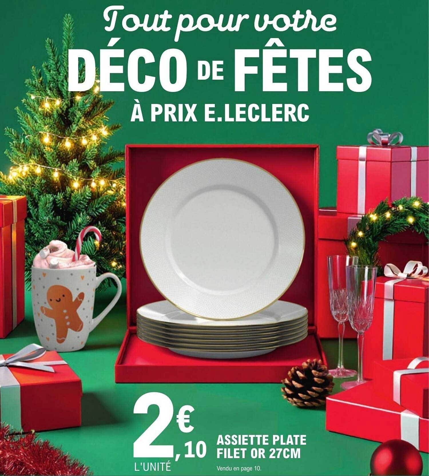 Tout pour votre déco de fêtes à prix E.Leclerc