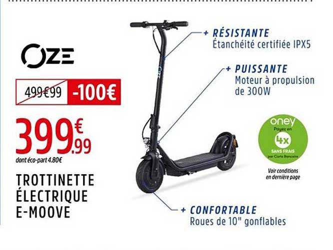 Trottinette Électrique E-Moove