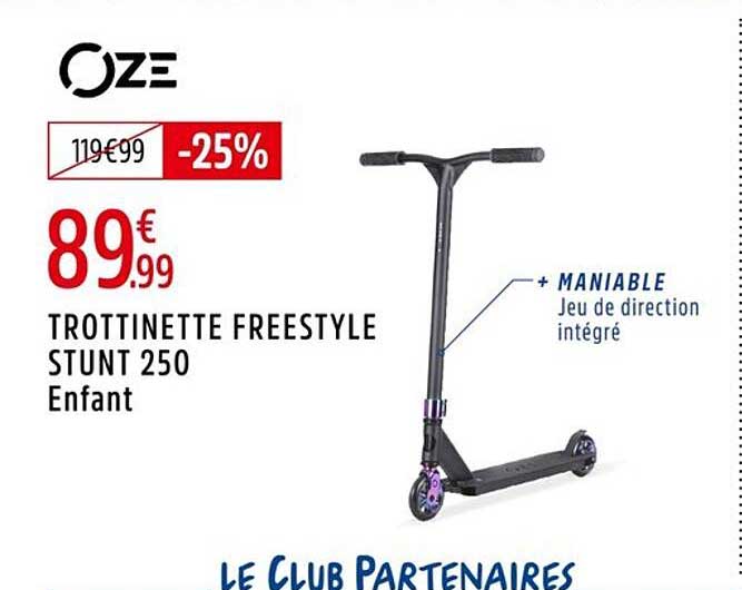 TROTTINETTE FREESTYLE STUNT 250 Enfant