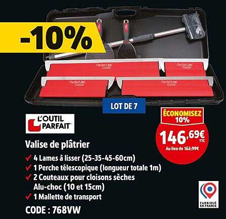 Valise de plâtrier -10%
