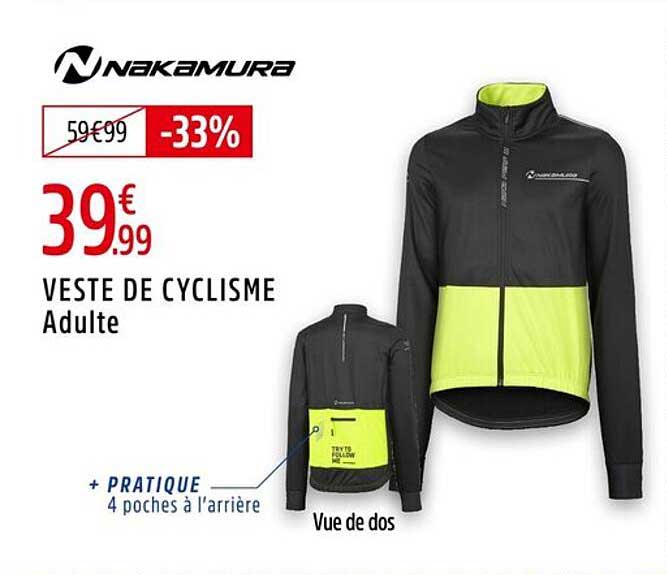 VESTE DE CYCLISME Adulte