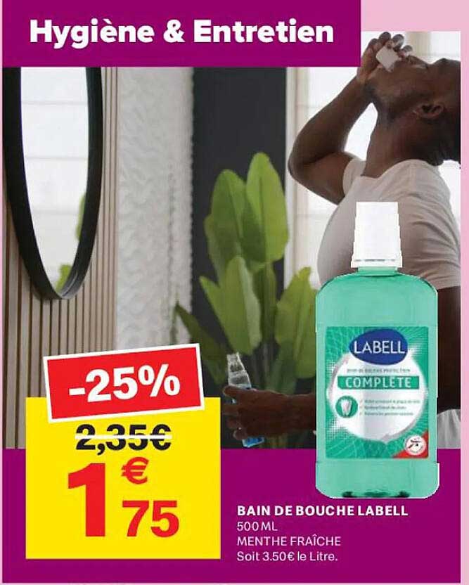 BAIN DE BOUCHE LABELL