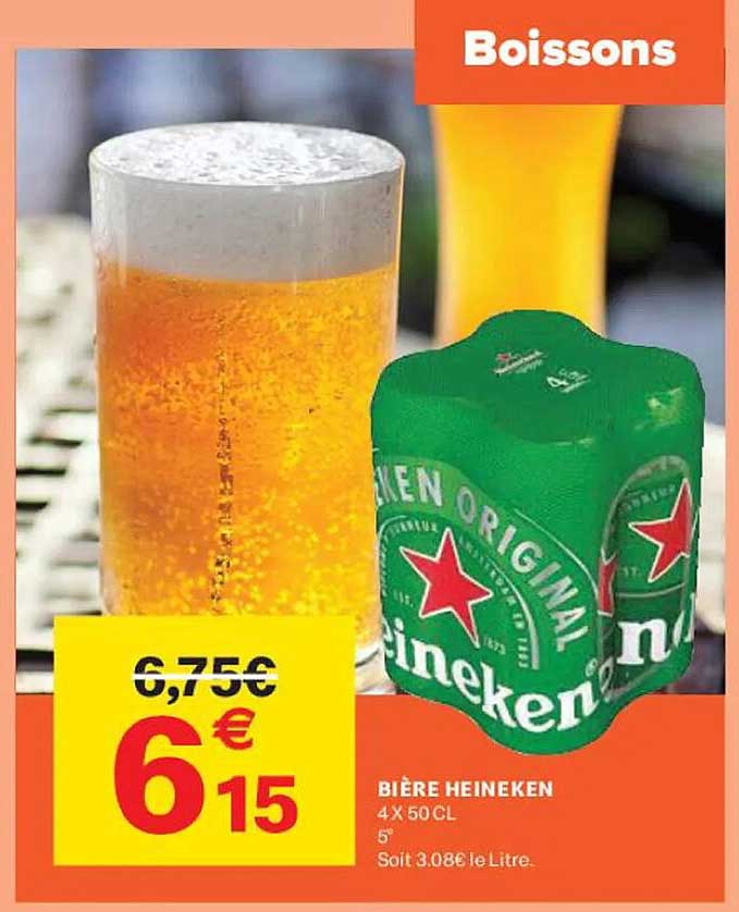 BIÈRE HEINEKEN