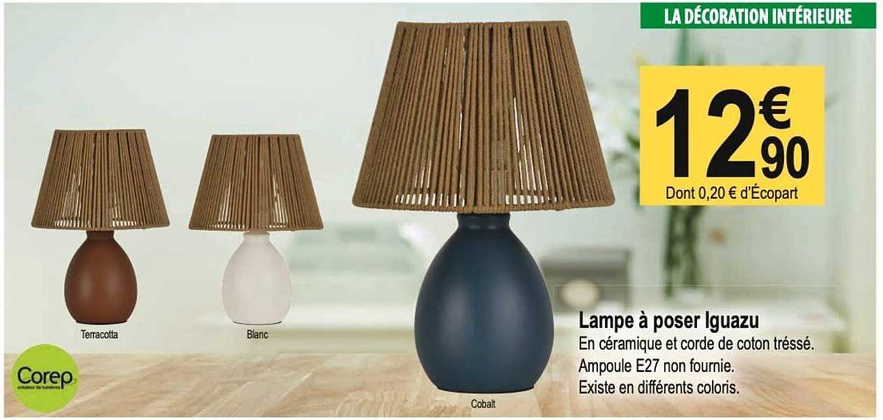 Lampe à poser Iguazu
