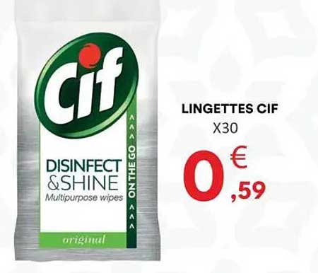LINGETTES CIF