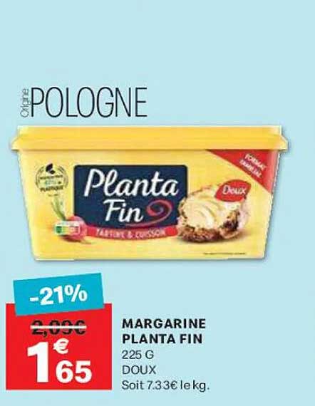 MARGARINE PLANTA FIN