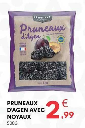 PRUNEAUX D'AGEN AVEC NOYAUX