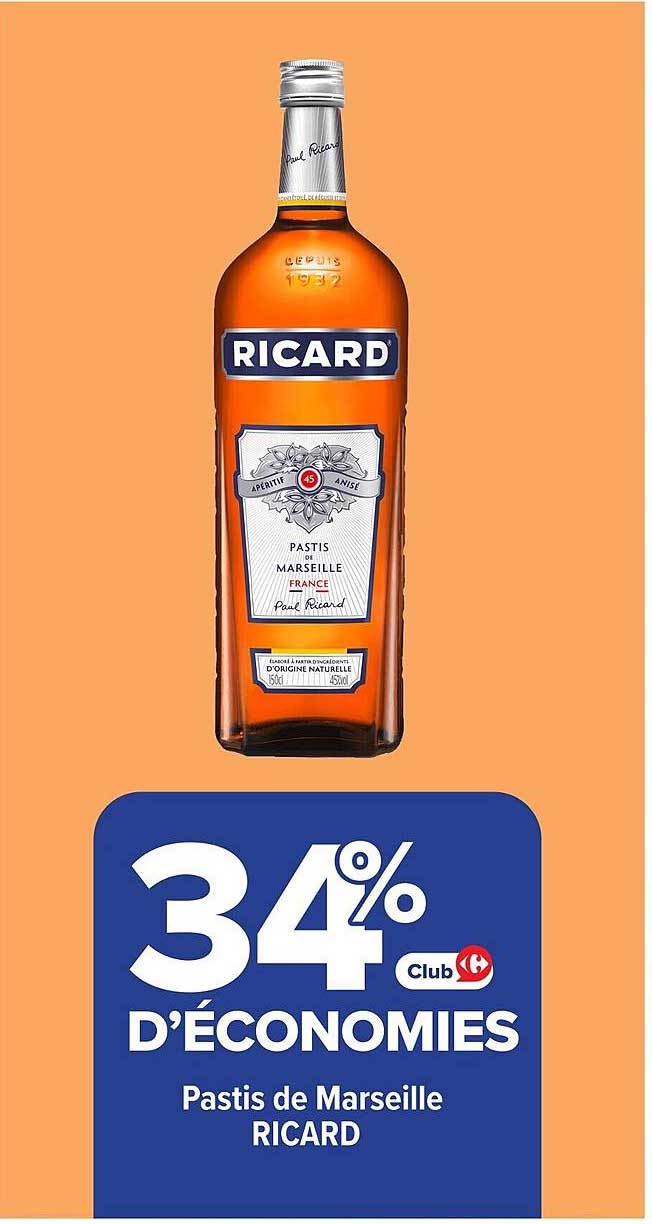 Pastis de Marseille RICARD