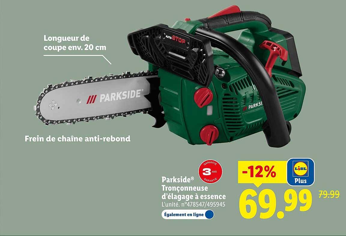 Tronconneuse Parkside Lidlnull