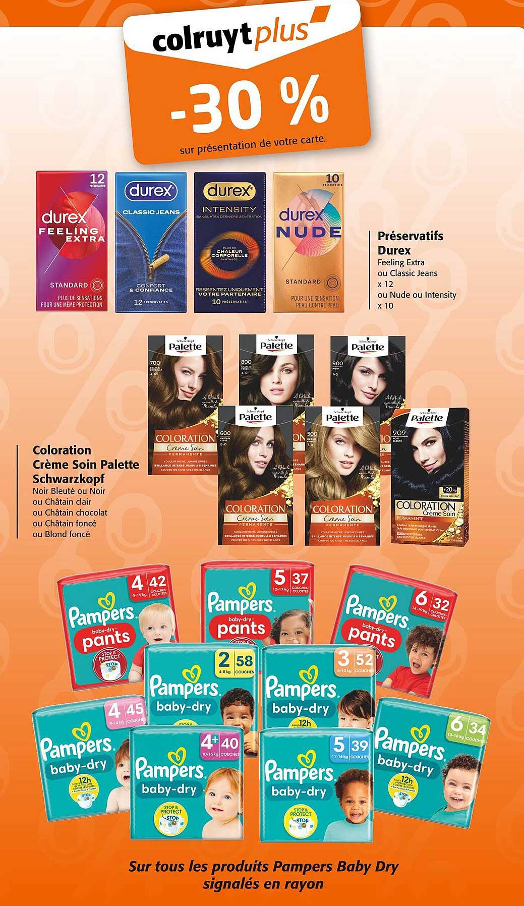 -30% sur les préservatifs Durex