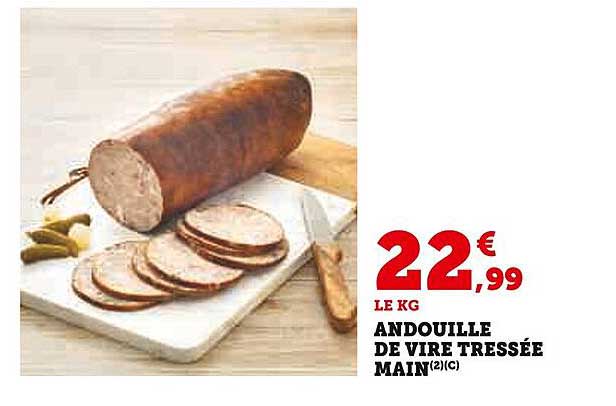ANDOUILLE DE VIRE TRESSÉE MAIN