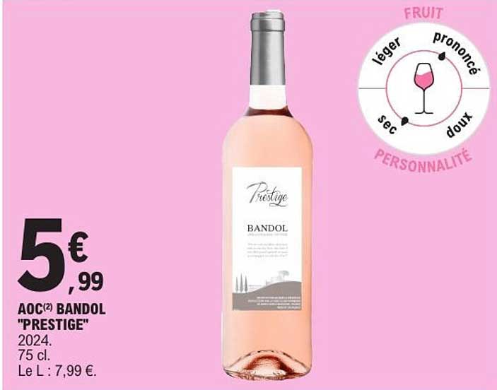 AOC(2) BANDOL "PRESTIGE" 2024