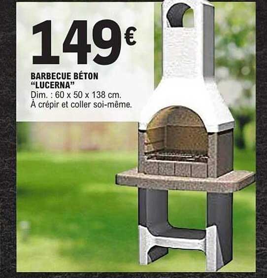 BARBECUE BÉTON “LUCERNA”