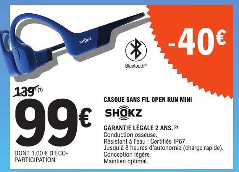 CASQUE SANS FIL OPEN RUN MINI