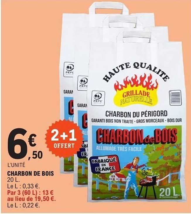CHARBON DE BOIS 20 L