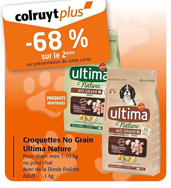 Croquettes No Grain Ultima Nature