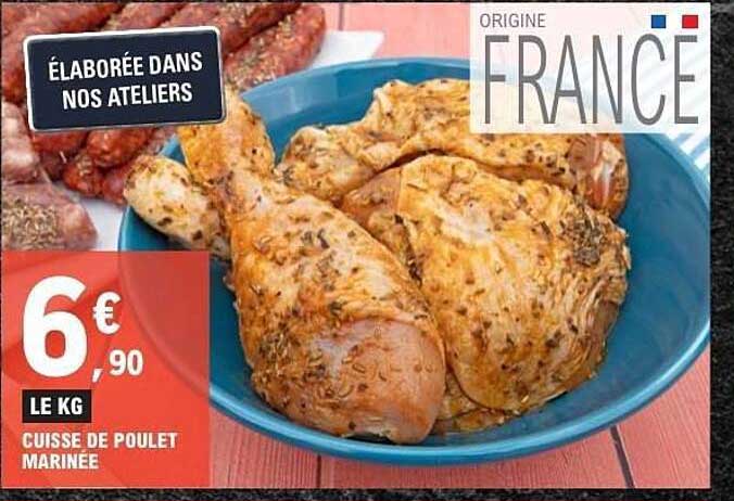 CUISSE DE POULET MARINEE