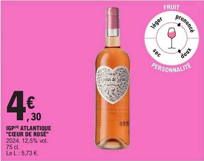 IGP ATLANTIQUE "CŒUR DE ROSE"