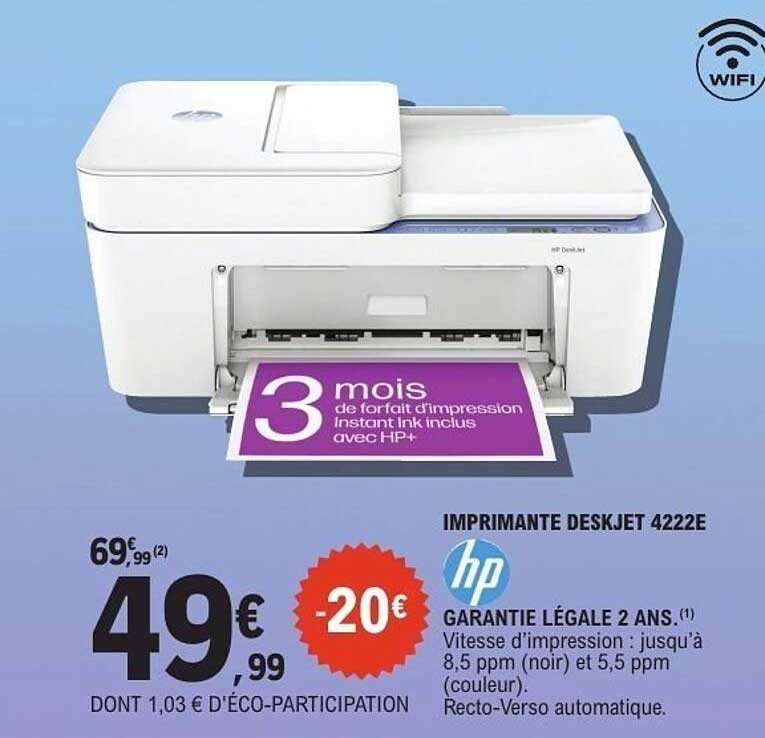 IMPRIMANTE DESKJET 4222E