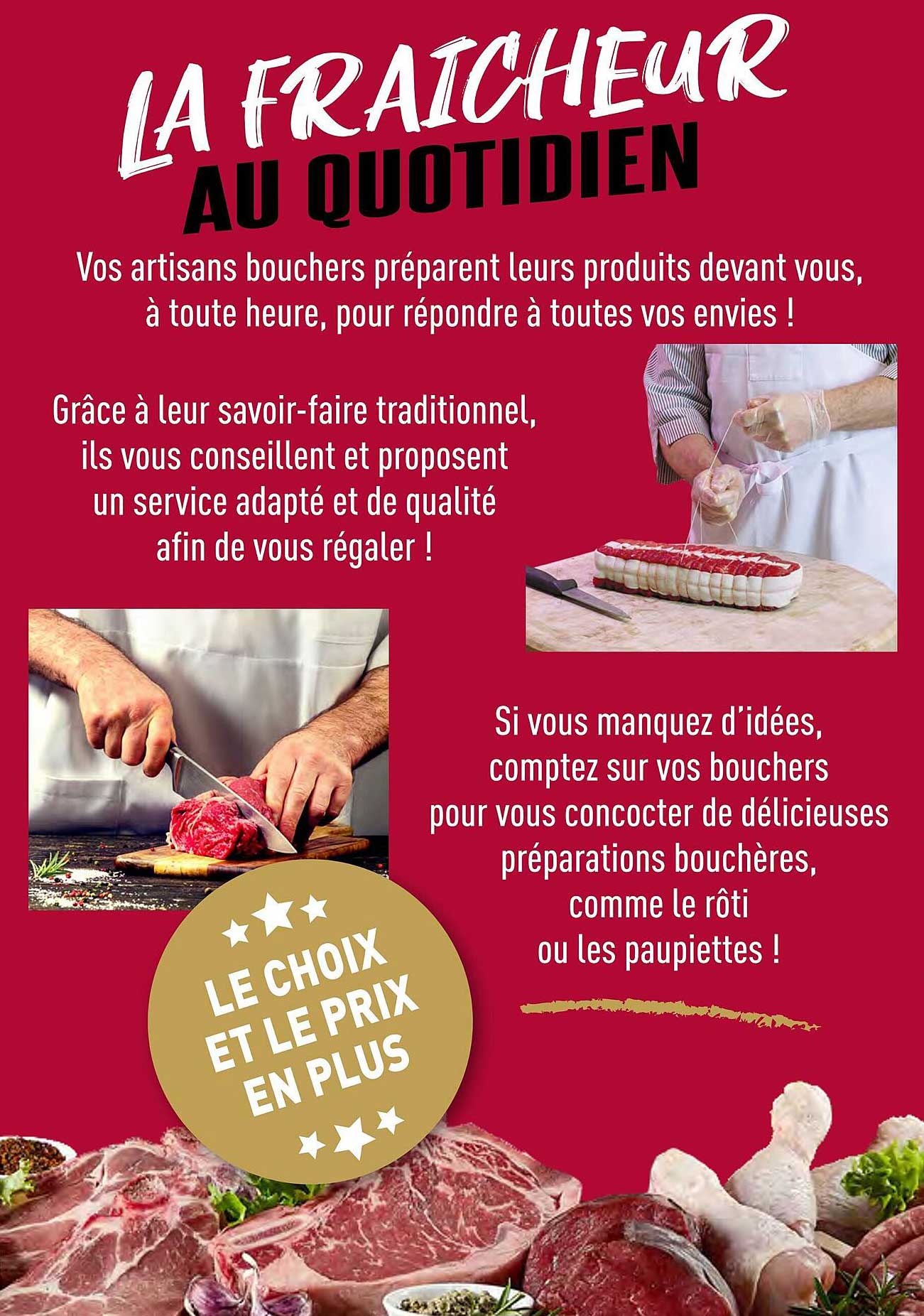 LA FRAICHEUR AU QUOTIDIEN
