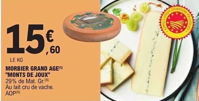 MORBIER GRAND AGE "MONTS DE JOUX"