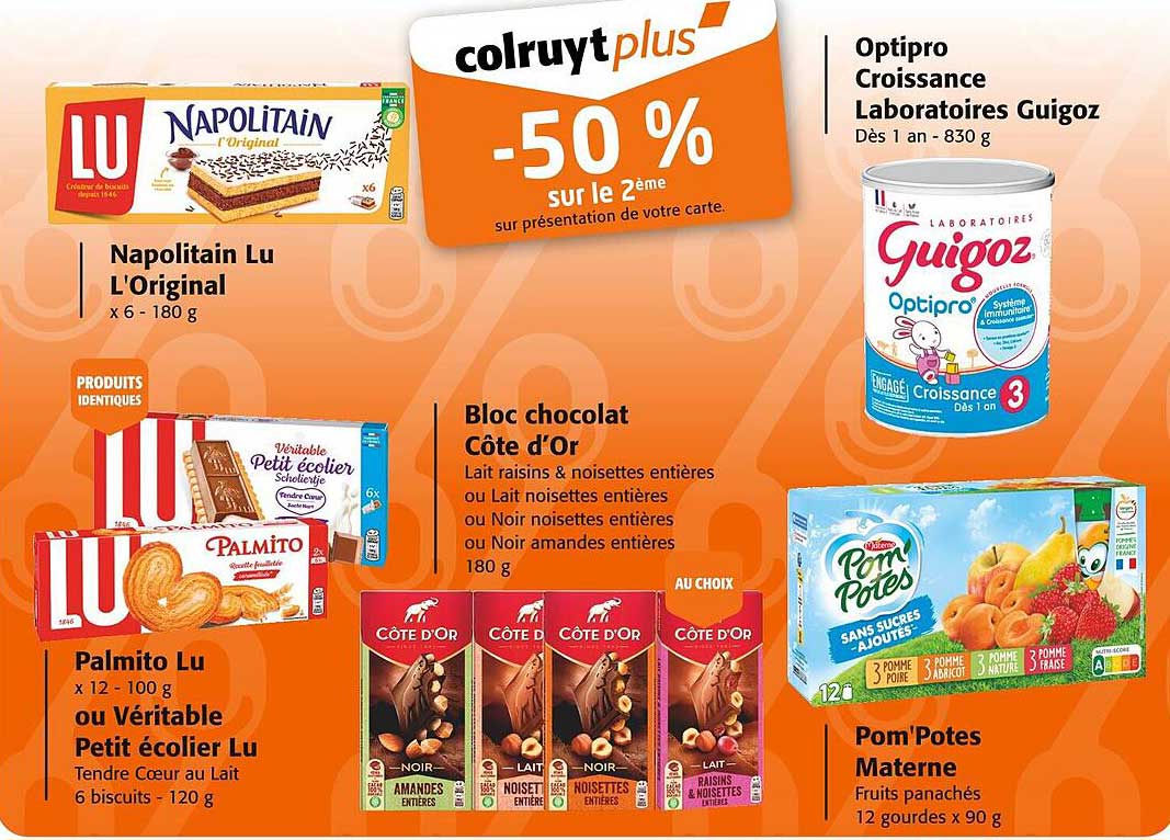 Napolitain Lu L'Original x 6 - 180 g