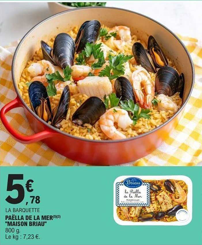 PAËLLA DE LA MER "MAISON BRIAU"