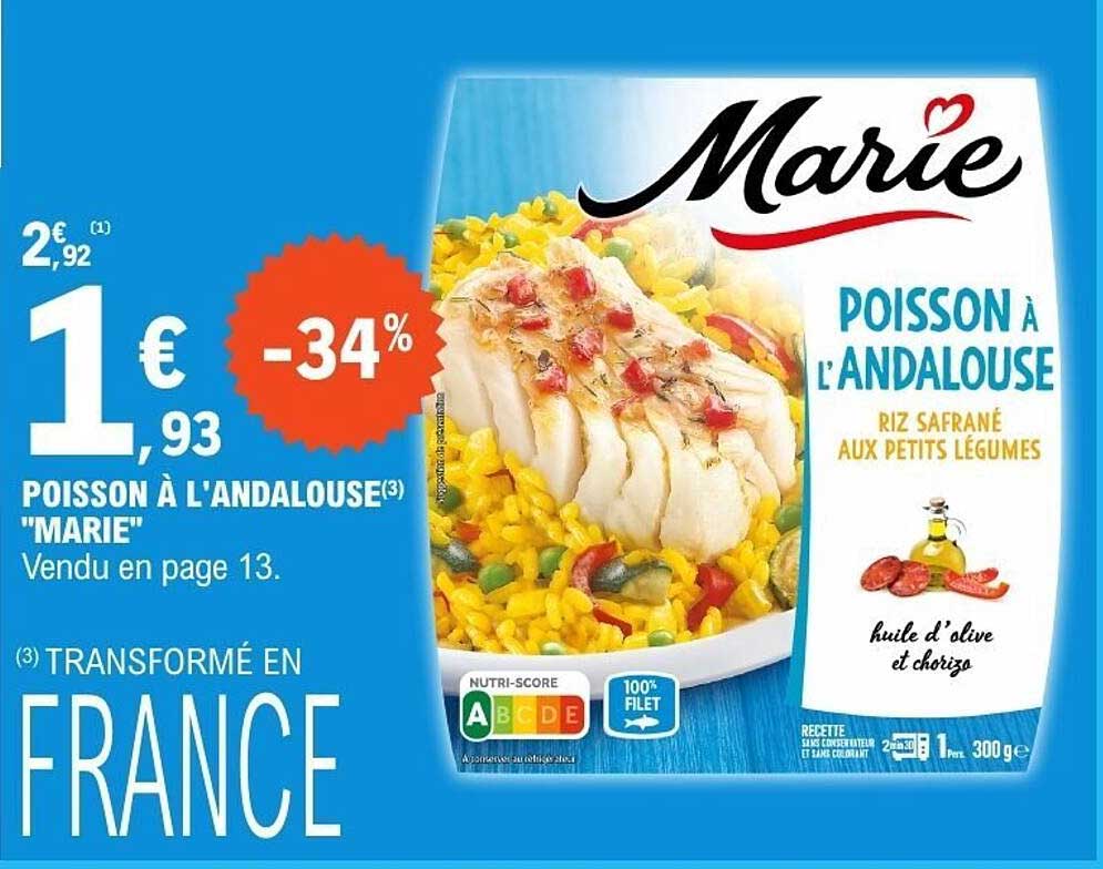 POISSON À L'ANDALOUSE "MARIE"