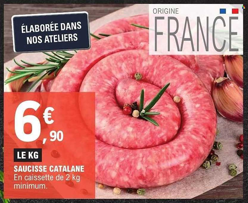 SAUCISSE CATALANE