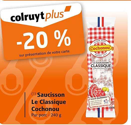 Saucisson Le Classique Cochonou