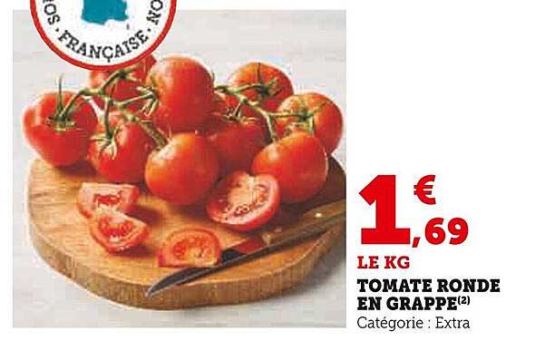TOMATE RONDE EN GRAPPE