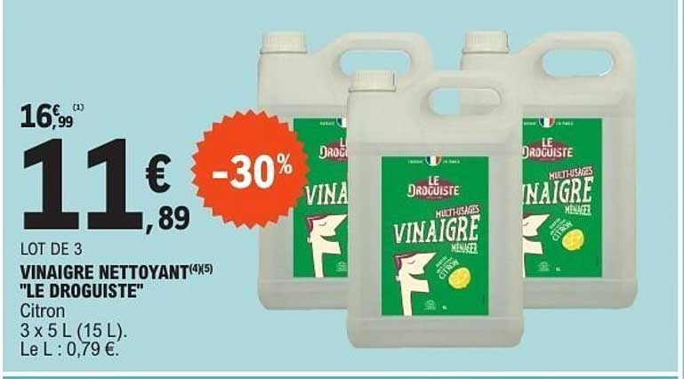 VINAIGRE NETTOYANT "LE DROGUISTE"