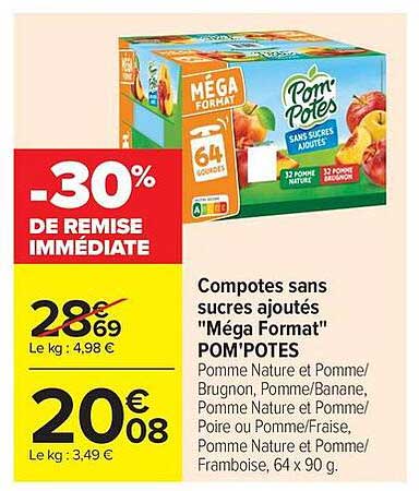 -30% DE REMISE IMMÉDIATE