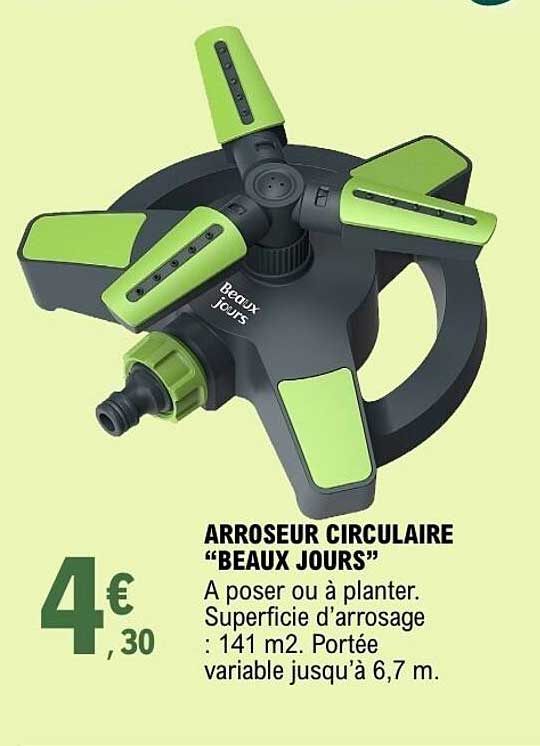 ARROSEUR CIRCULAIRE “BEAUX JOURS”