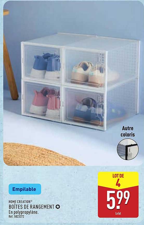 BOÎTES DE RANGEMENT