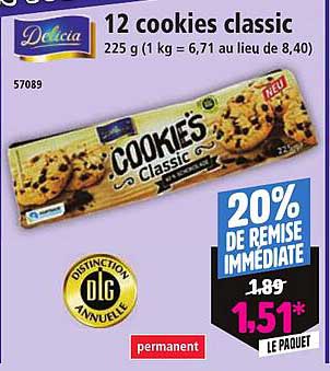 12 cookies classic