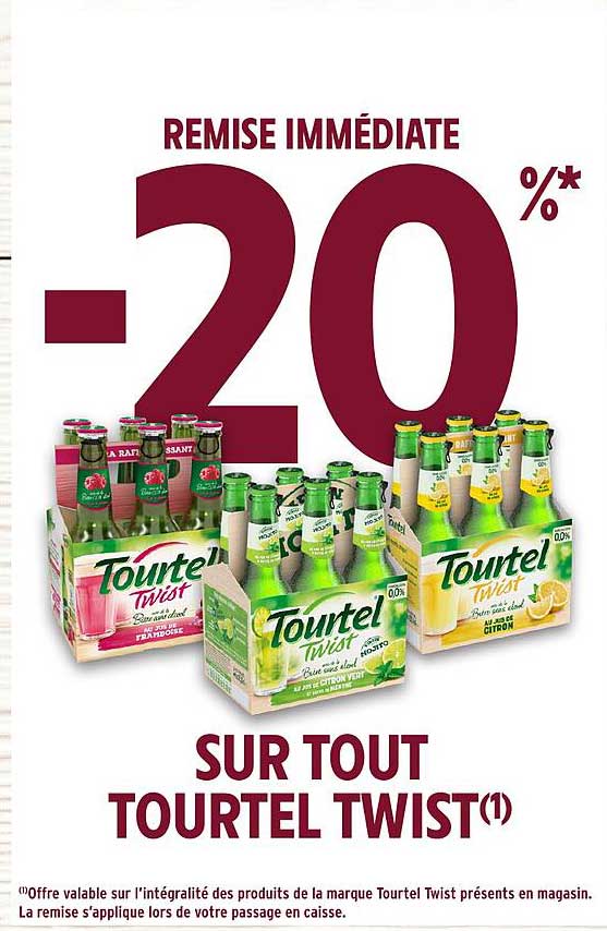 -20% SUR TOUT TOURTEL TWIST
