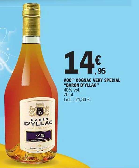 AOC(1) Cognac Very Special "Baron D'yllac"