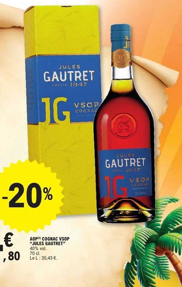 AOP Cognac VSOP "Jules Gautret"