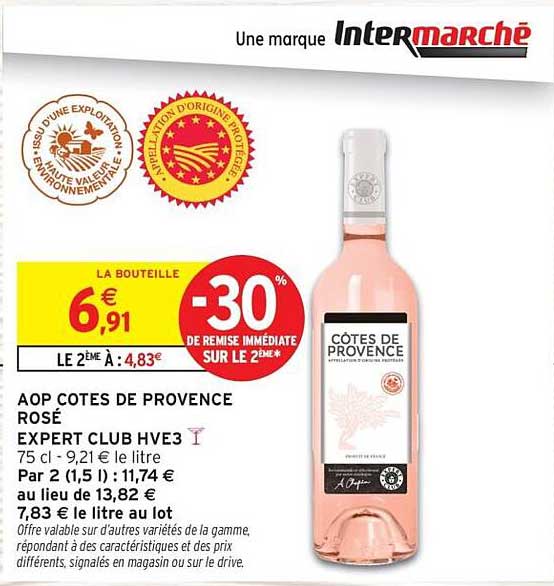 AOP COTES DE PROVENCE ROSÉ