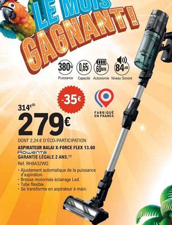 ASPIRATEUR BALAI X-FORCE FLEX 13.60
