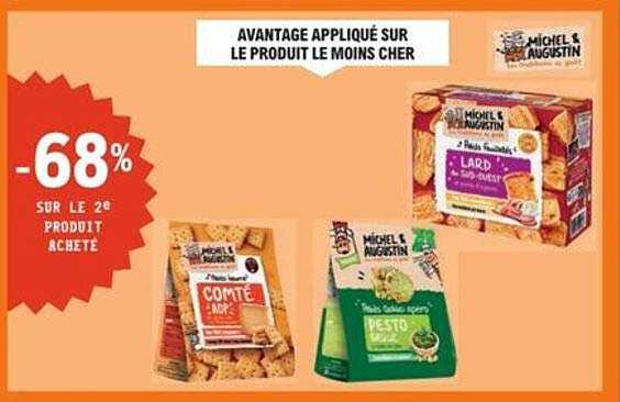 AVANTAGE APPLIQUÉ SUR LE PRODUIT LE MOINS CHER